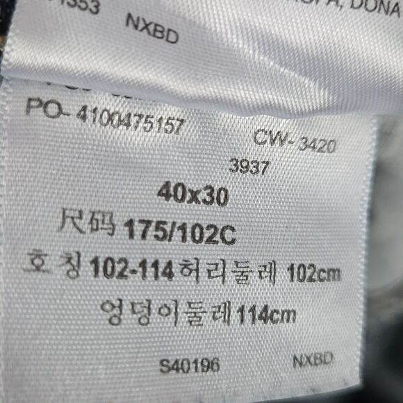 Levi's S61 Men's 40x30 Relaxed Fit Jeans Classic Blue Denim Stretch 40W/30L - Picture 10 of 12